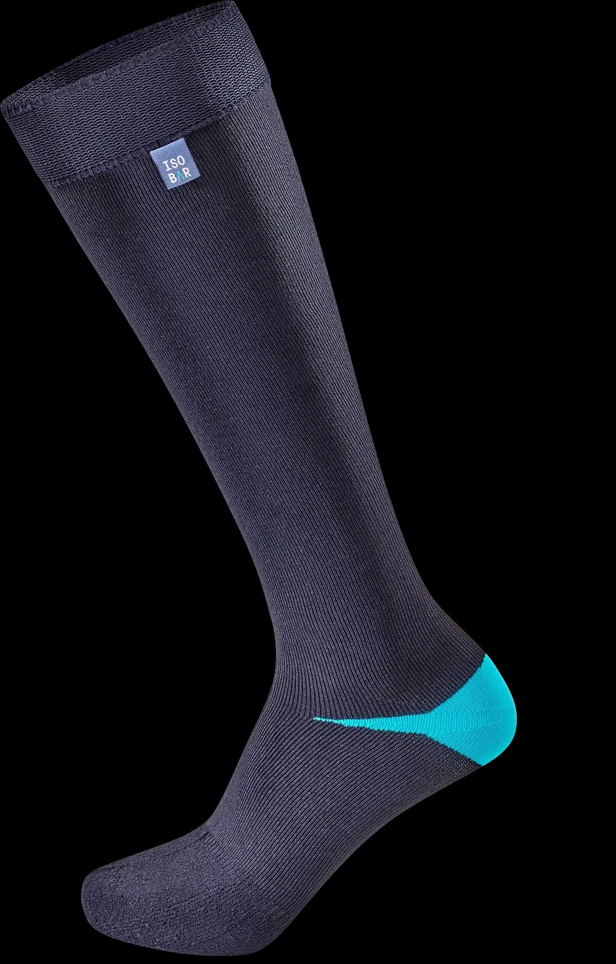 Travel & Lifestyle Socks in Black Teal
