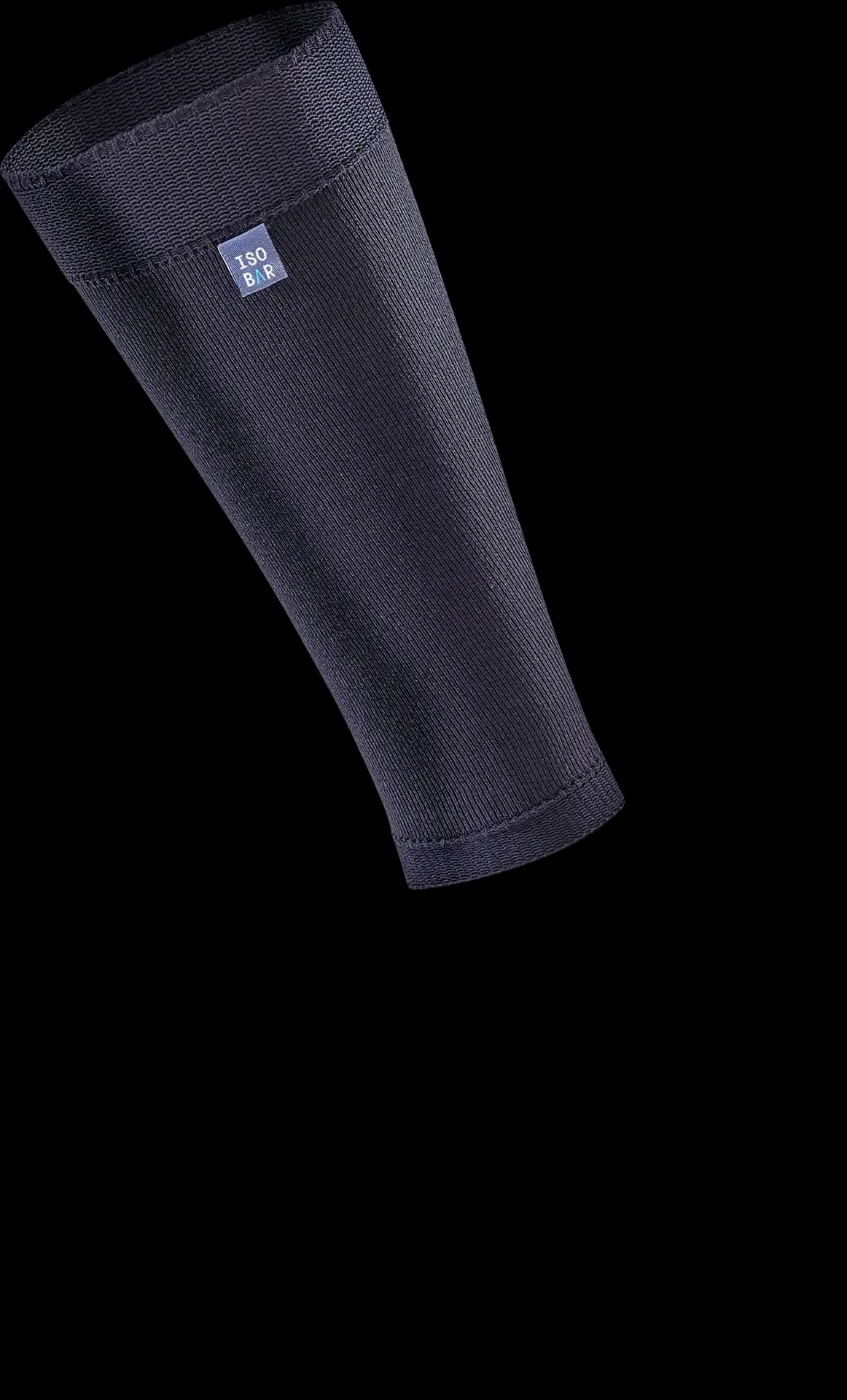Recovery Calf Sleeves in Black Teal