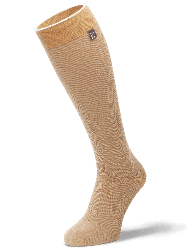 ISOBAR Below Knee Custom Stockings in Beige