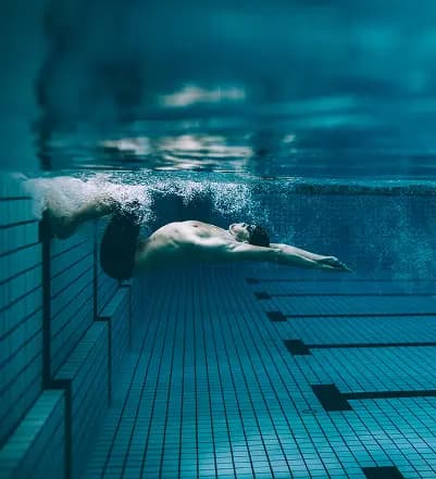 Swimming compression wear